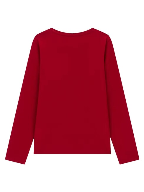 KIDS T-shirt a manica lunga beet juice red - T-shirt