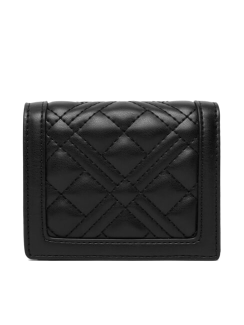 QUILTED Portafoglio Mini Nero - Portafogli Donna