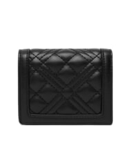 LOVE MOSCHINO QUILTED Portafoglio Mini Nero - Portafogli Donna - 3