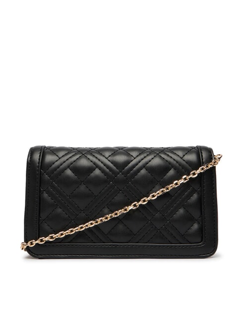 QUILTED Pochette / Portafoglio con tracolla Nero - Portafogli Donna