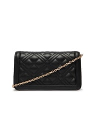 LOVE MOSCHINO QUILTED Pochette / Portafoglio con tracolla Nero - Portafogli Donna - 4