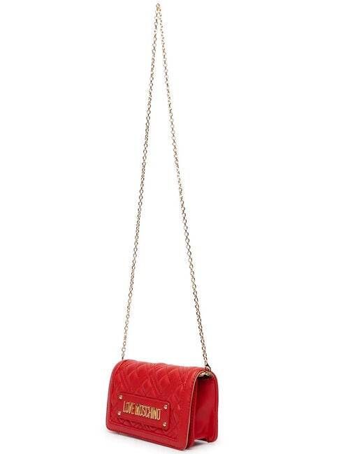 QUILTED Pochette / Portafoglio con tracolla ROSSO - Portafogli Donna