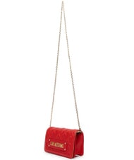 LOVE MOSCHINO QUILTED Pochette / Portafoglio con tracolla ROSSO - Portafogli Donna - 3