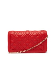 LOVE MOSCHINO QUILTED Pochette / Portafoglio con tracolla ROSSO - Portafogli Donna - 4
