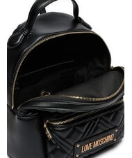 LOVE MOSCHINO QUILTED Zainetto Nero - Borse Donna - 4
