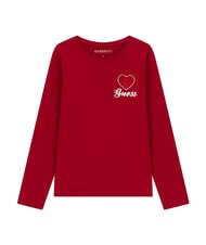 GUESS KIDS T-shirt a manica lunga beet juice red - T-shirt - 6