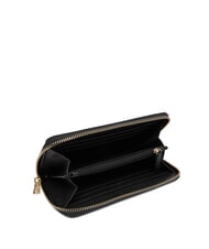 LOVE MOSCHINO QUILTED Portafoglio Zip Around  Nero - Portafogli Donna - 2