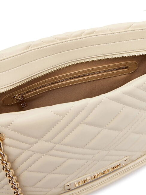 QUILTED Borsa a spalla avorio - Borse Donna