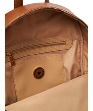 LOVE MOSCHINO EMBOSSED Zaino con tasca CUOIO - Borse Donna - 4
