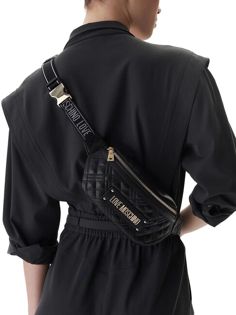 QUILTED Marsupio Nero - Borse Donna