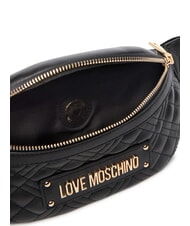 LOVE MOSCHINO QUILTED Marsupio Nero - Borse Donna - 4