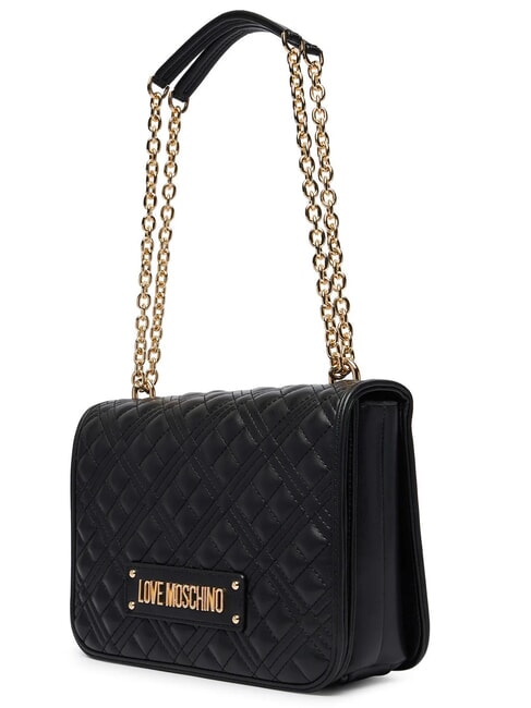 QUILTED Borsa a spalla Nero - Borse Donna