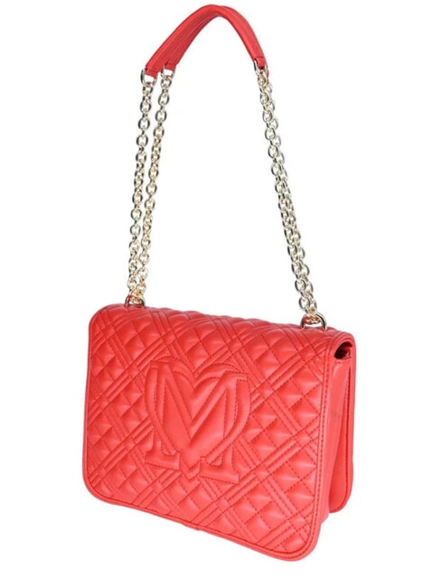 QUILTED Borsa a spalla ROSSO - Borse Donna