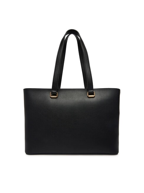 HEART TURNLOCK Shopping Bag Nero - Borse Donna