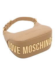 LOVE MOSCHINO GIANT Mini Bag a mano, con tracolla beige - Borse Donna - 4