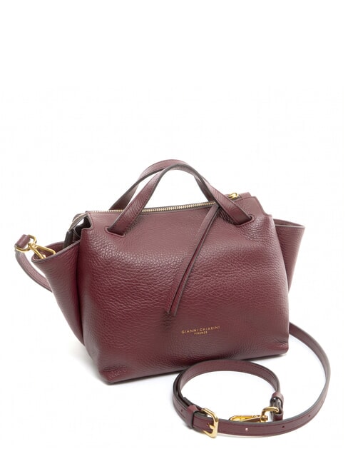ORIGAMI Mini Bag a mano, con tracolla wine berry - Borse Donna