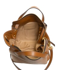GIANNI CHIARINI ORIGAMI Mini Bag a mano, con tracolla noce - Borse Donna - 5