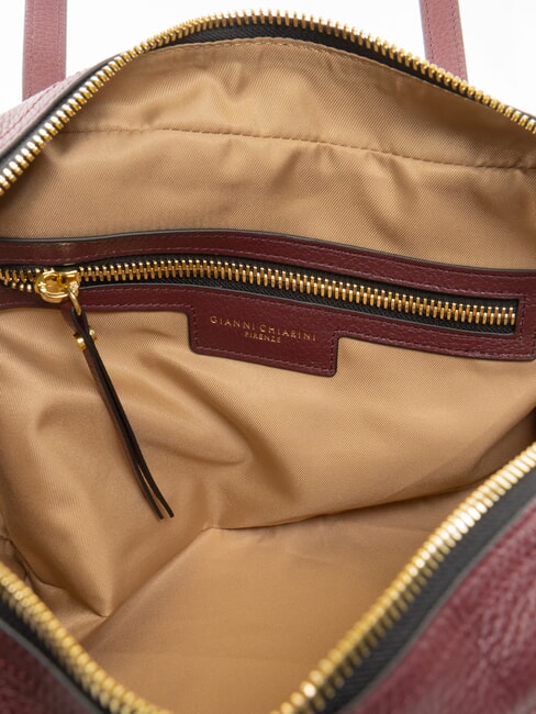 ARYNA Borsa in pelle, a spalla wine berry - Borse Donna