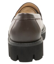 FURLA TANK Mocassini in pelle cioccolato - Scarpe Donna - 3