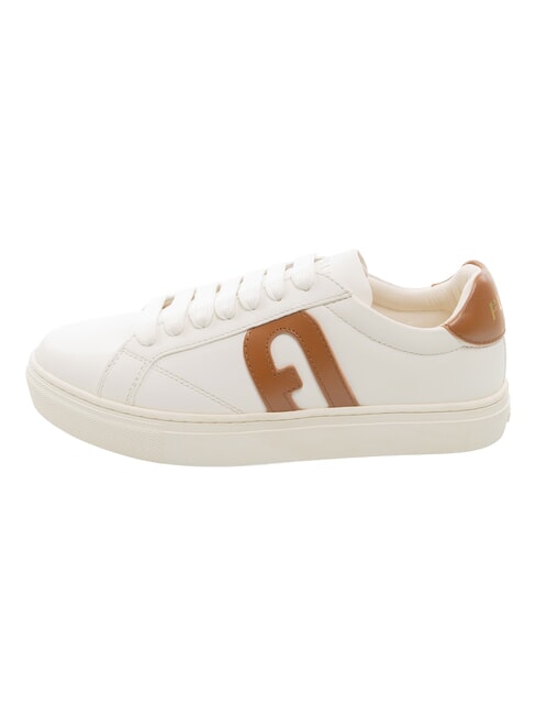 CITY Sneakers bicolor talco h+cognac h - Scarpe Donna