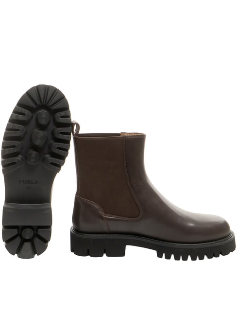 TANK Stivaletti tacco 3,5 cm cioccolato - Scarpe Donna