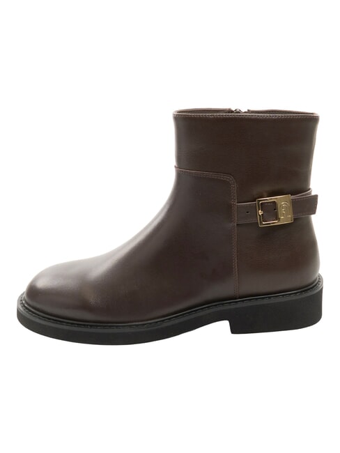 FROST  Stivaletti in pelle cioccolato - Scarpe Donna