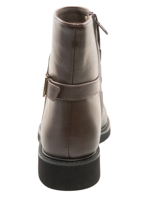FROST  Stivaletti in pelle cioccolato - Scarpe Donna