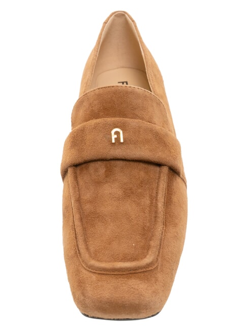 SIGNATURE  Mocassini in pelle suede cognac - Scarpe Donna