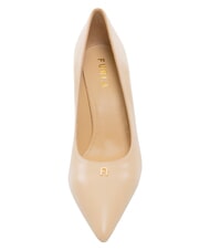 FURLA ATELIER  D&eacute;collet&eacute; in pelle, tacco 9 cm ballerina - Scarpe Donna - 4