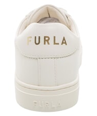 FURLA CITY Sneakers in pelle di vitello talco - Scarpe Donna - 4