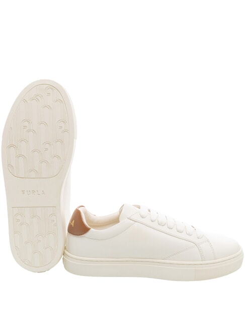 CITY Sneakers bicolor talco h+cognac h - Scarpe Donna