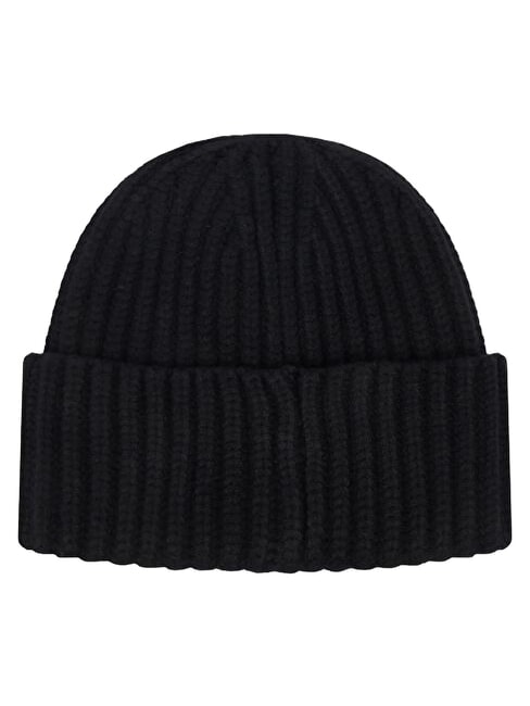 NOELLE 2 KNITTED Cappello con risvolto NERO - Cappelli