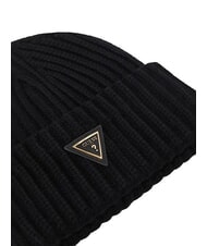 GUESS NOELLE 2 KNITTED Cappello con risvolto NERO - Cappelli - 3