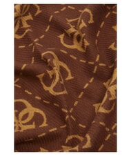GUESS NOLANA 4G LOGO Sciarpa con frange brown - Sciarpe - 2