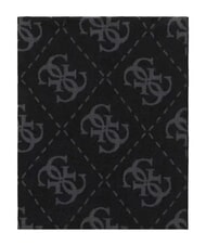 GUESS NOLANA 4G LOGO Sciarpa con frange coal - Sciarpe - 3