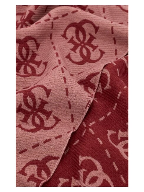 NOLANA 4G LOGO Sciarpa con frange cinnamon logo - Sciarpe