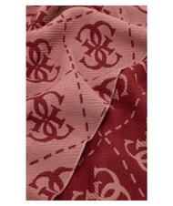 GUESS NOLANA 4G LOGO Sciarpa con frange cinnamon logo - Sciarpe - 2