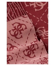GUESS NOLANA 4G LOGO Sciarpa con frange cinnamon logo - Sciarpe - 3