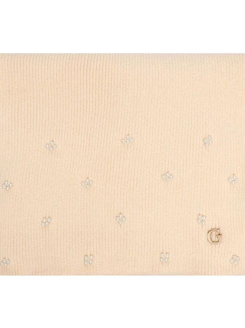 KNITTED Sciarpa con glitter OFFWHITE - Sciarpe