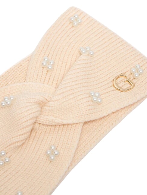 KNITTED Fascia con glitter OFFWHITE - Cappelli