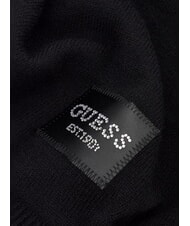 GUESS KNITTED Sciarpa con logo NERO - Sciarpe - 2