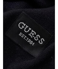 GUESS KNITTED Sciarpa con logo NERO - Sciarpe - 4