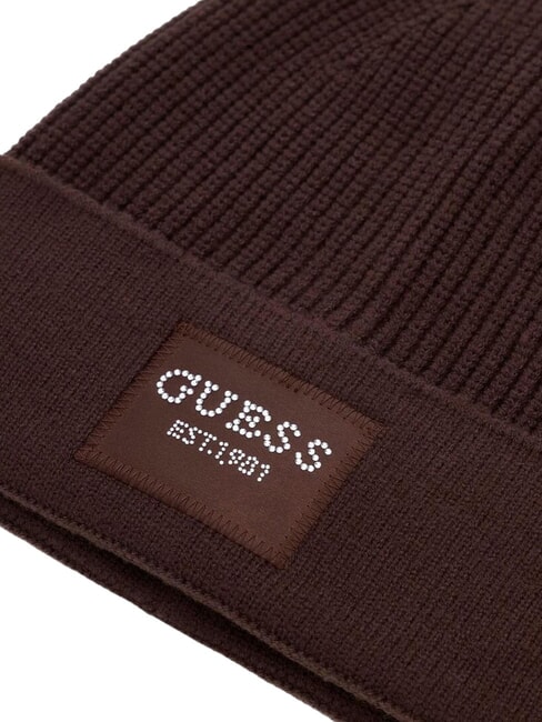 KNITTED Cappello con risvolto bitter brown - Cappelli