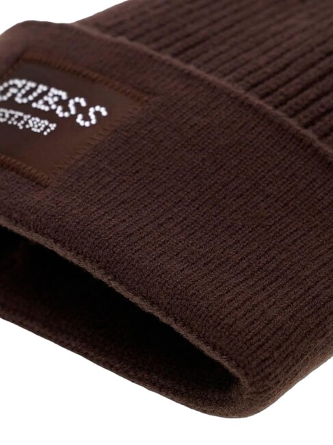 KNITTED Cappello con risvolto bitter brown - Cappelli