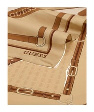 GUESS FRANCES Sciarpa con logo taupe/multi - Sciarpe - 2