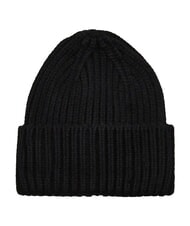 GUESS KNITTED Cappello con risvolto NERO - Cappelli - 2