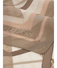 GUESS YVONNE LOGO Sciarpa con logo LATTE LOGO - Sciarpe - 2