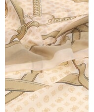 GUESS PRINTED Sciarpa con logo bone - Sciarpe - 2