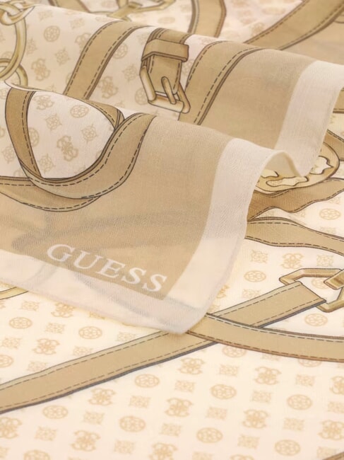 PRINTED Sciarpa con logo bone - Sciarpe