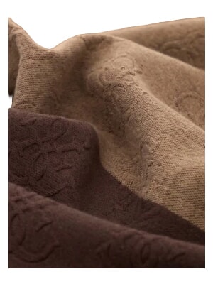 BASIC Sciarpa con frange brown multi - Sciarpe